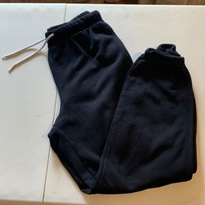 Womens black draw string joggers from Old Navy size S